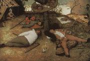 Pieter Bruegel Imagined paradise France oil painting artist